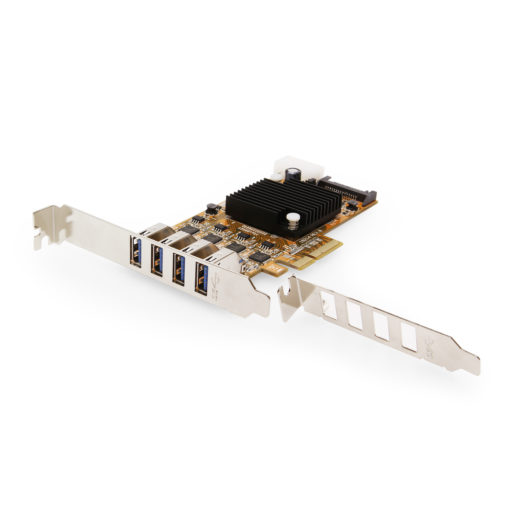 4 Channel USB 3.2 Gen 1 PCIe(x4) Card