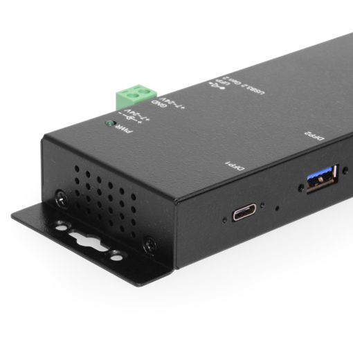 4 Port USB 3.2 Gen 2 Type-C Hub w/ ESD Surge Protection & LED Indicators