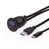 Panel Mount Series USB Cables | PM-CBL - Coolgear