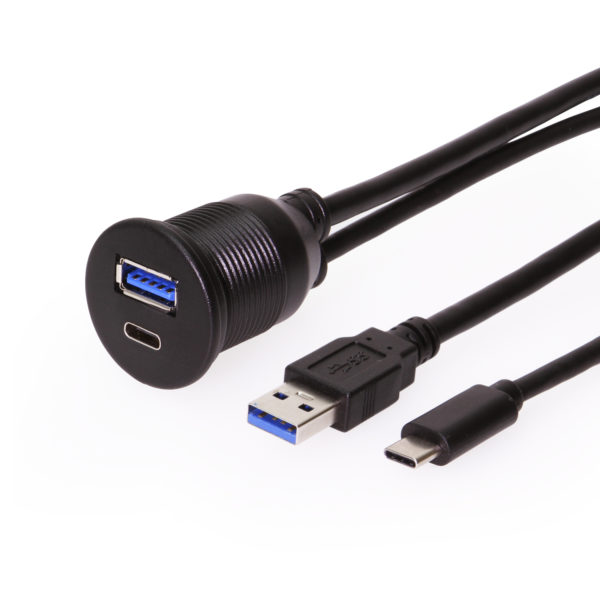 Panel Mount Series USB Cables | PM-CBL - Coolgear