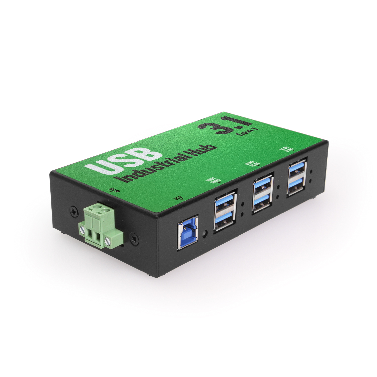 6 Port USB 3.2 Gen 1 Hub w/ Over Current Protection & Port Status LEDs