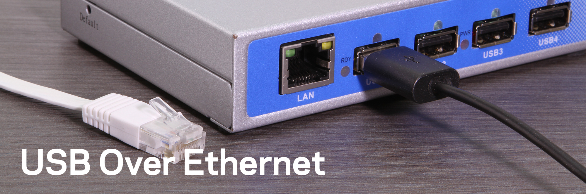 Bloodstained ordbog tjener USB Over Ethernet - Coolgear