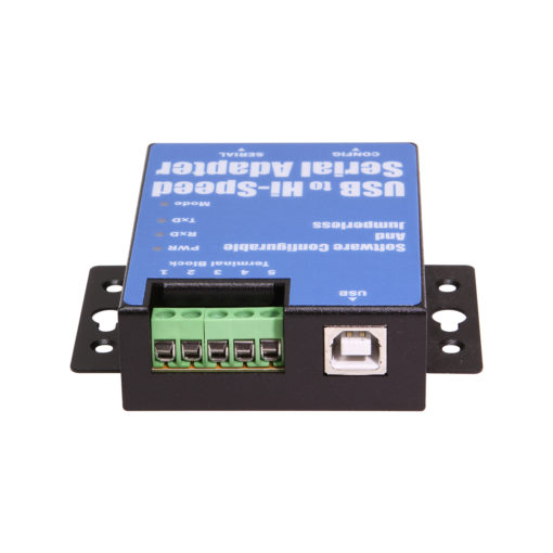 1-Port USB to Serial Adapter (RS-232/422/485) , DIN-rail