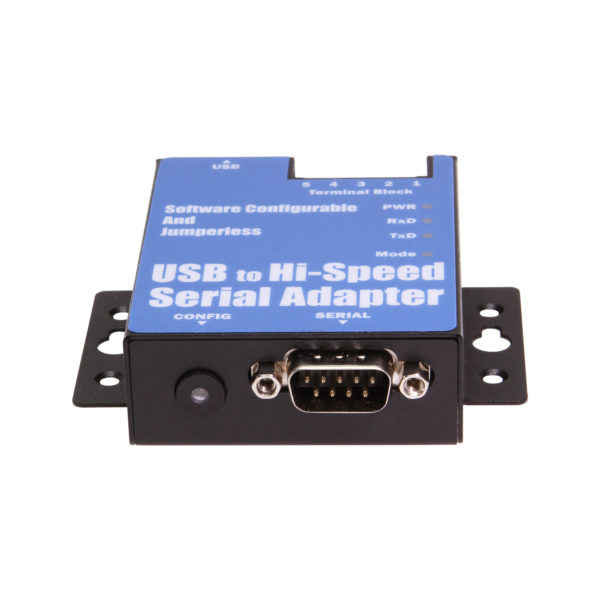 1Port USB to Serial Adapter (RS232/422/485) , DINrail Coolgear