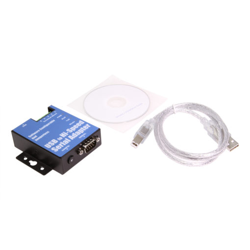 1-Port USB to Serial Adapter (RS-232/422/485) , DIN-rail