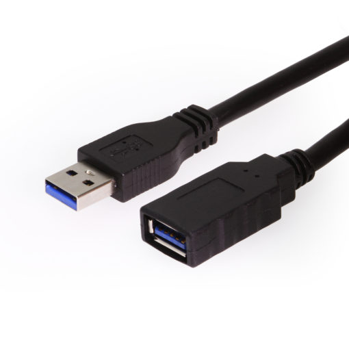 1ft. USB 3.0 SuperSpeed A to A Female Molded Extension Cable