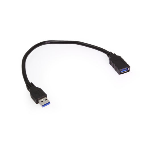 1ft. USB 3.0 SuperSpeed A to A Female Molded Extension Cable