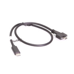 1.5ft (0.5m) USB 3.2 Gen 2 Type-C to C Dual Screw Lock Cable 10GB Data 3A Power