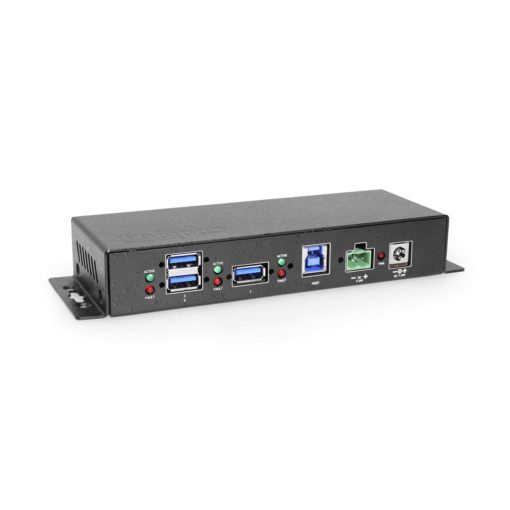 Coolgear 7 Port USB 3.0 Hub 4 3 Type A ports, Variable Voltage Input