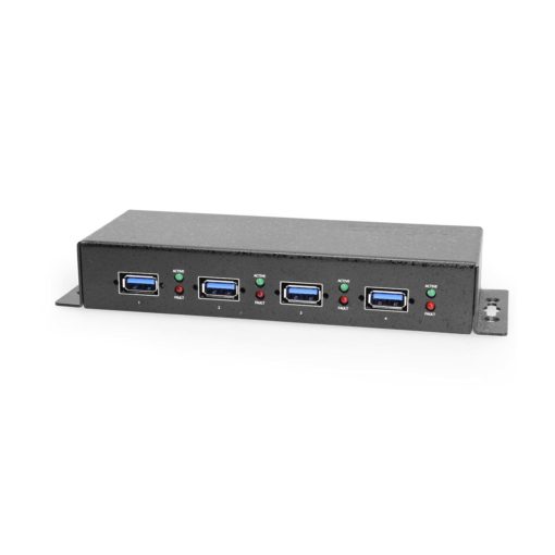 Coolgear 7 Port USB 3.0 Hub 4 3 Type A ports, Variable Voltage Input