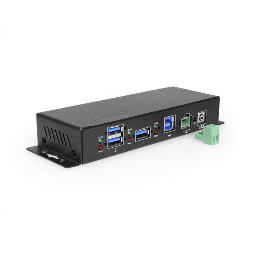 Coolgear 7 Port USB 3.0 Hub 4 3 Type A ports, Variable Voltage Input - Image 5
