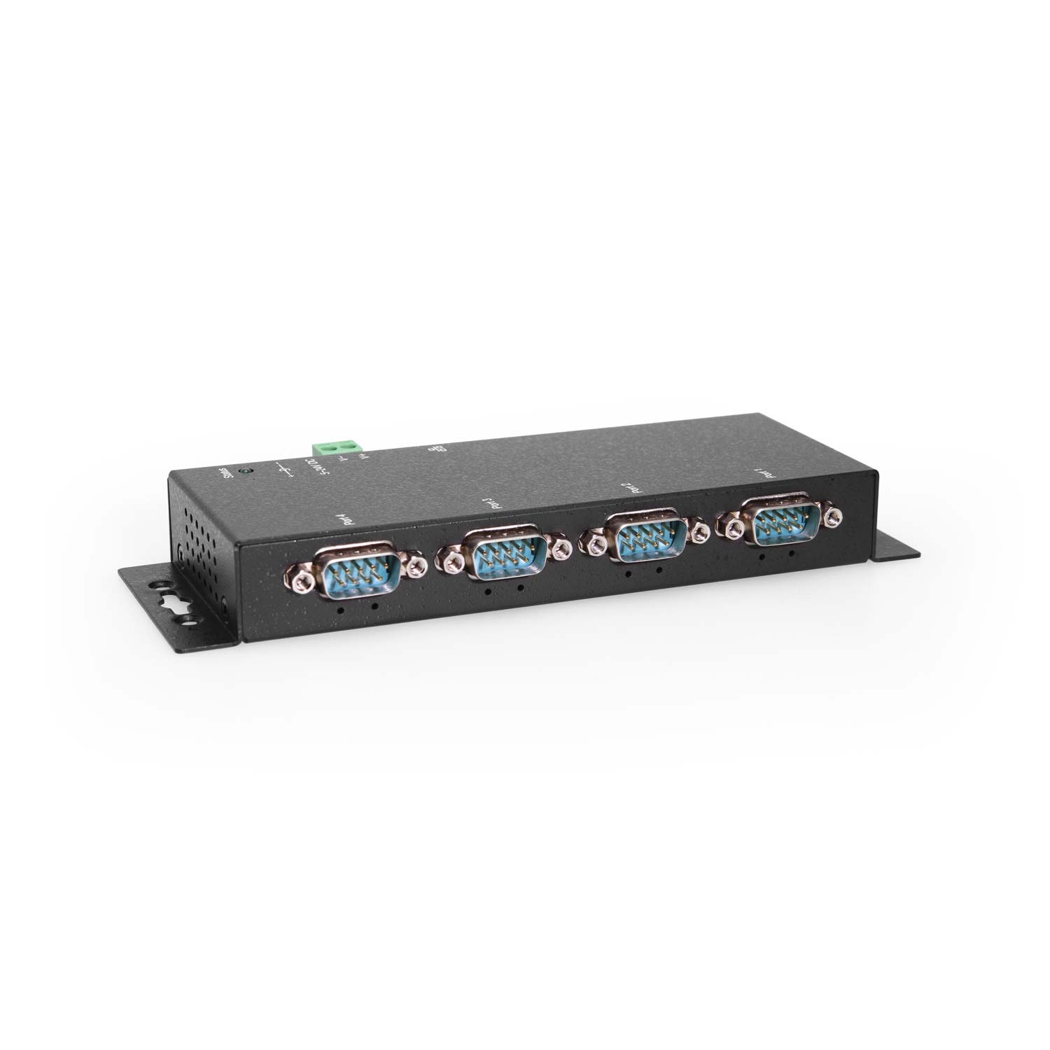 16-Port Industrial RS232 to USB 2.0 Hi-Speed Serial Adapter DIN Rail Mount