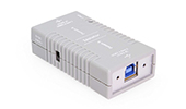 16 Port USB 2.0 Rack-Mountable Hub w/ Internal Power Supply, ESD Surge Protection, & Port Status LEDs DIN Rail Mount