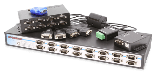 USB to Dual Serial RS-422 / RS-485 Industrial Adapter