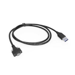 6ft (1.8m) USB 3.2 Gen 1 Type-C to A Dual Screw Lock Cable 5GB Data 3A Power