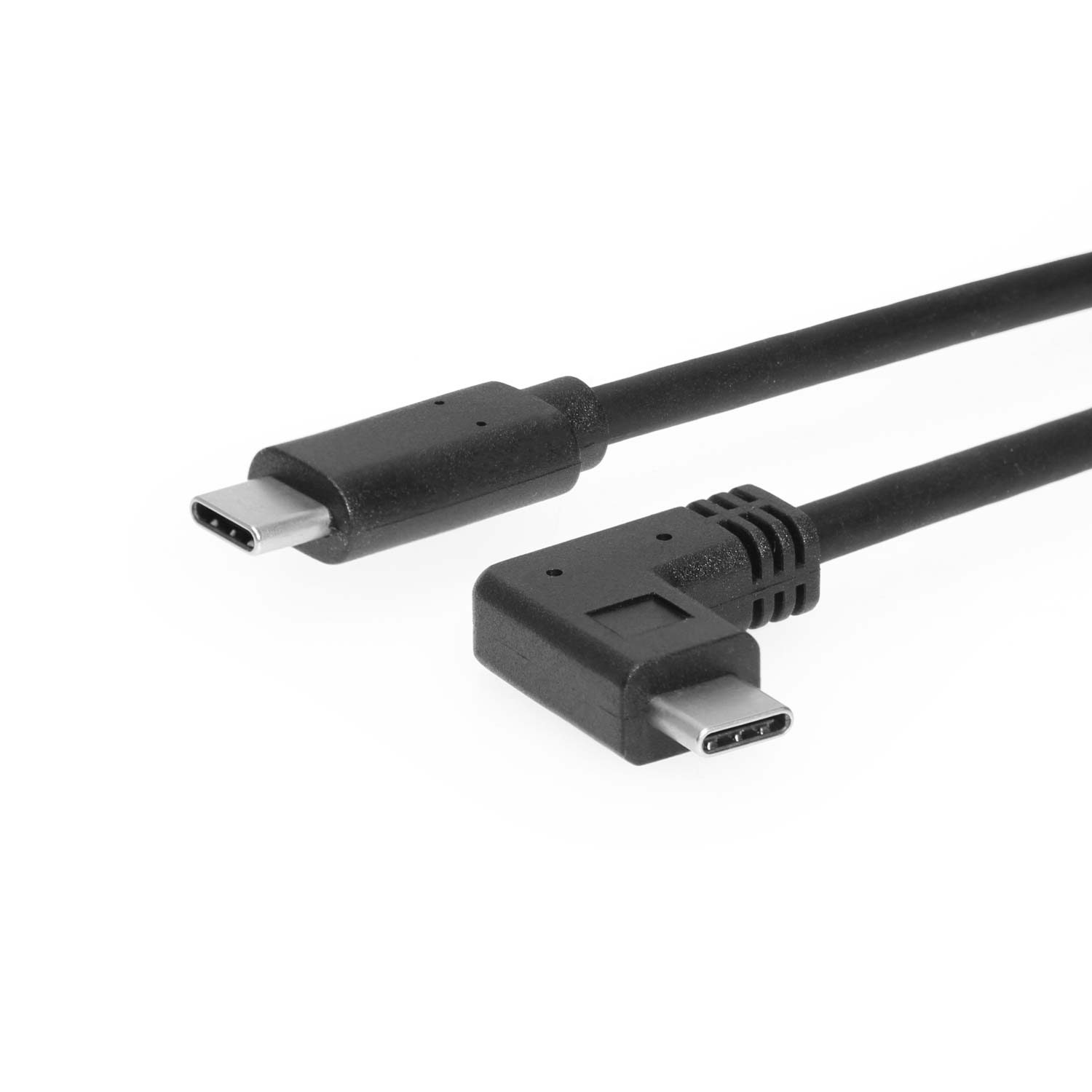 8in. USB 3.2 Gen 2 Type-C Male to Female High Quality Panel Mount Cable