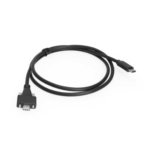 3ft (1m) USB 3.2 Gen 2 Type-C to C Dual Screw Lock Cable 10GB Data 3A Power