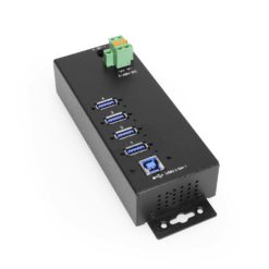 10 Port Managed USB 3.2 Gen 1 Hub w/ 15KV ESD Surge Protection