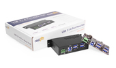 USB 2 to Industrial 4-Port RS232-422-485 Serial TB Adapter