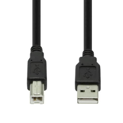 15ft Black USB 2.0 A to B Device Cable