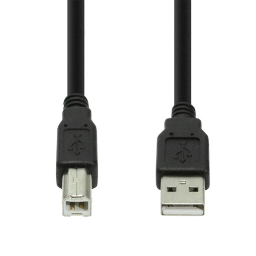 10ft Black USB 2.0 A to B Device Cable