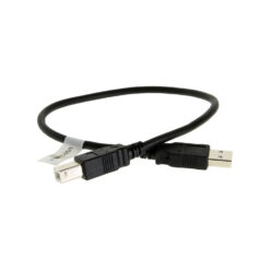 16in Black USB 2.0 A to B Device Cable