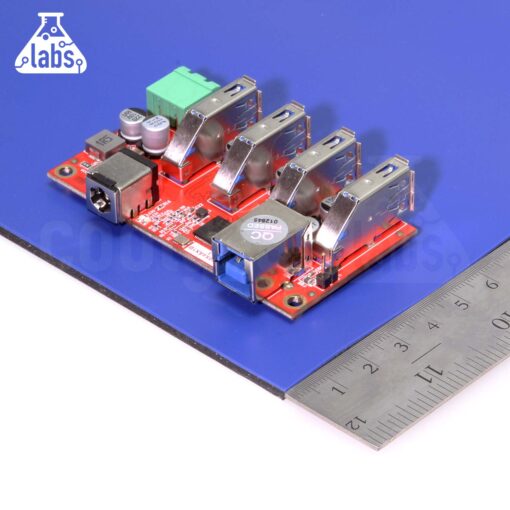 DEV Product | 4-Port USB 3.2 Gen 1 High Power & Current Mini Hub PCBA w/ ESD Surge Protection