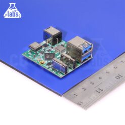 DEV Product | 4 Port Type-A & C USB 3.2 Gen 1 Micro Powered Hub PCBA w/ ESD Surge Protection