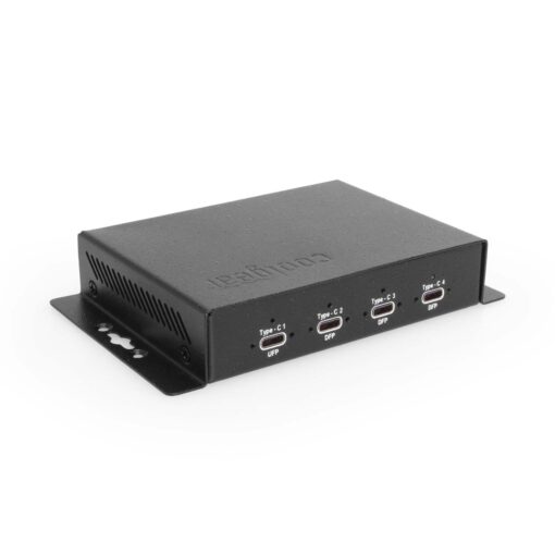 4-Port 240W USB 3.2 Gen 2 PD 3.0 Hub w/ 60W PD Upstream & ESD Surge Protection