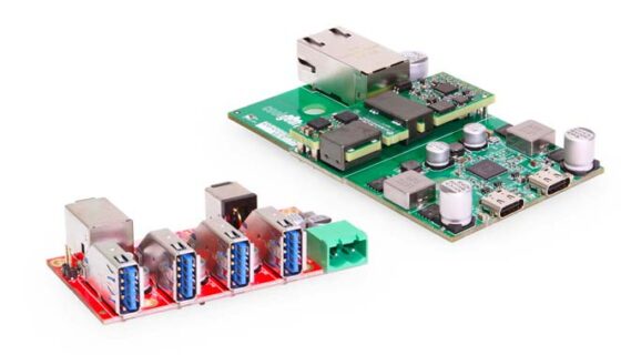 PCIe to PCIx2 and PCIex2 Slot Expansion Box