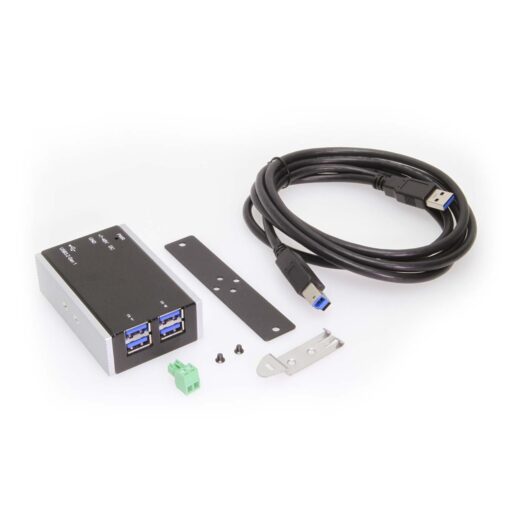 4 Port Mini USB 3.2 Gen 1 Industrial Wide Temperature Range Hub