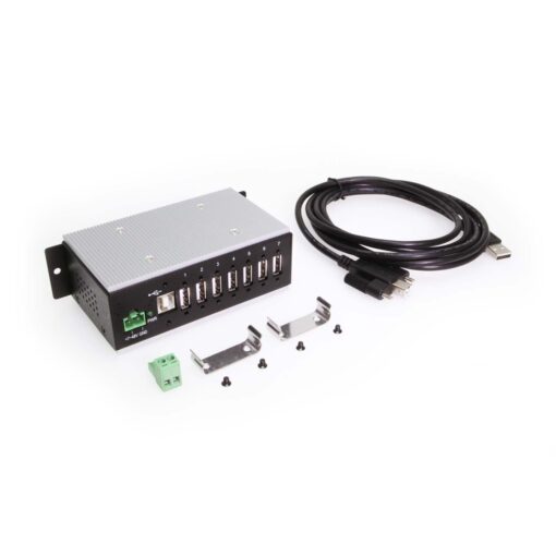 7 Port USB 2.0 Industrial Wide Temperature Range Hub