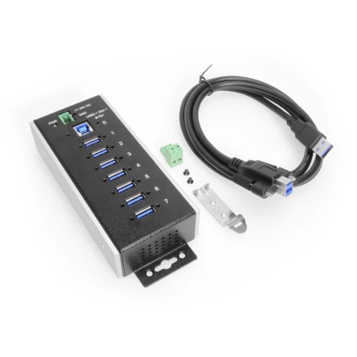 7 Port USB 3.2 Gen 1 Industrial Wide Temperature Range Hub