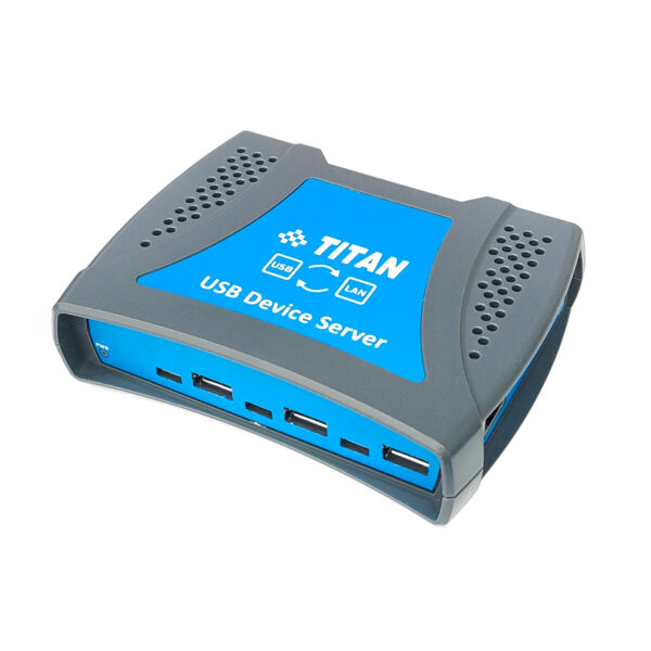 8 Port USB 2.0 Over IP Network Device Server Hub w/ Type-C & Type-A ...