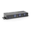 7 Port Managed USB 3.2 Gen 1 Workstation Hub w/ 15KV ESD Surge Protection 7 Port Managed USB 3.2 Gen 1 Workstation Hub w/ 15KV ESD Surge Protection