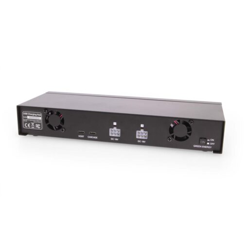 20 Port USB-C 3.2 Gen 1 Industrial Power Delivery Charging Hub w/ ESD Surge Protection & Port Status LEDs - Image 2