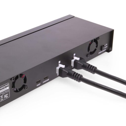 20 Port USB-C 3.2 Gen 1 Industrial Power Delivery Charging Hub w/ ESD Surge Protection & Port Status LEDs - Image 4