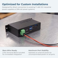 4 Port USB 3.2 Gen 1 Type-C Hub w/ ESD Surge Protection & Type-C Upstream - Image 6