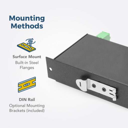 4 Port Managed USB 3.2 Gen 1 Hub w/ 15KV ESD Surge Protection - Image 6