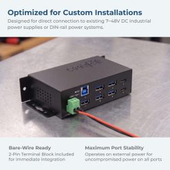 7 Port USB 3.2 Gen 1 Type-C Hub w/ ESD Surge Protection - Image 6