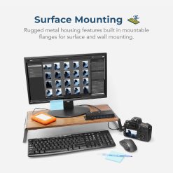 7 Port USB 3.2 Gen 1 Hub w/ Surge Protection - Image 3