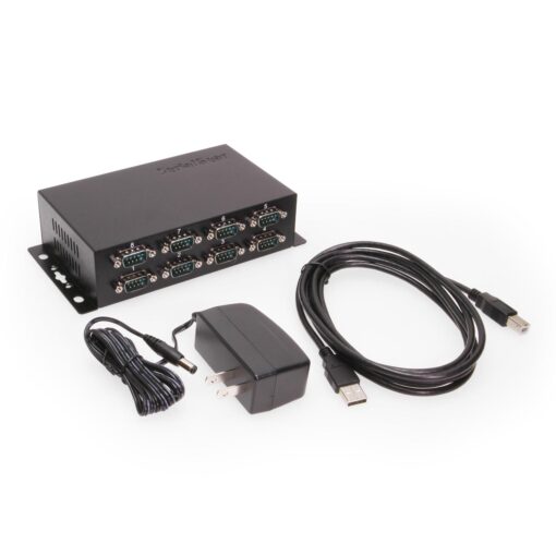 8-Port Industrial USB 2.0 to RS-232 DB-9 Adapter High-Speed FTDI Chip - Image 5
