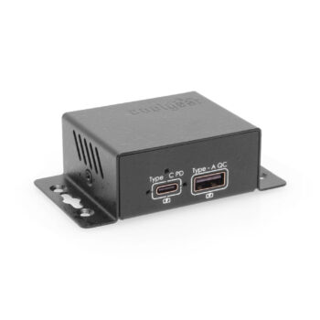 ChargeIT! mini 99W Dual Port USB-A & USB-C PD Charger w/ PPS & QC 3.0, UL & IEC Tested