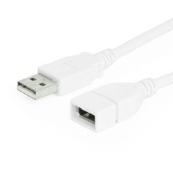 6ft. USB 2.0 Hi-Speed A to A Extension Cable White