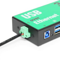 Alternative view of 6 Port USB 3.2 Gen 1 Over IP Network Device Sharing Hub w/ Port Status LEDs