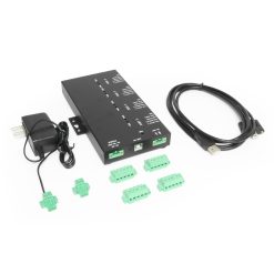 4-Port Industrial USB 2.0 to RS-232 / 422 / 485 Serial TB Adapter w/ Optical Isolation & Surge Protection - Image 10
