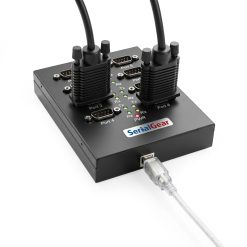 8-Port USB 2.0 to RS-232 DB-9 Industrial Serial Adapter w/ FTDI Chipset & 15kV ESD Surge Protection - Image 4