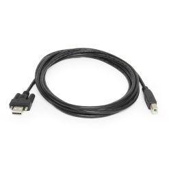 10ft USB 2.0 Screw-Locking Type-A to B Cable - Image 3