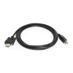 6ft USB 2.0 Screw-Locking Type-A to B Cable - Image 3