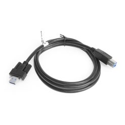 Alternative view of 6ft USB 3.2 Gen 1 Screw-Locking Type-A to B Cable - High-Speed Data Transfer